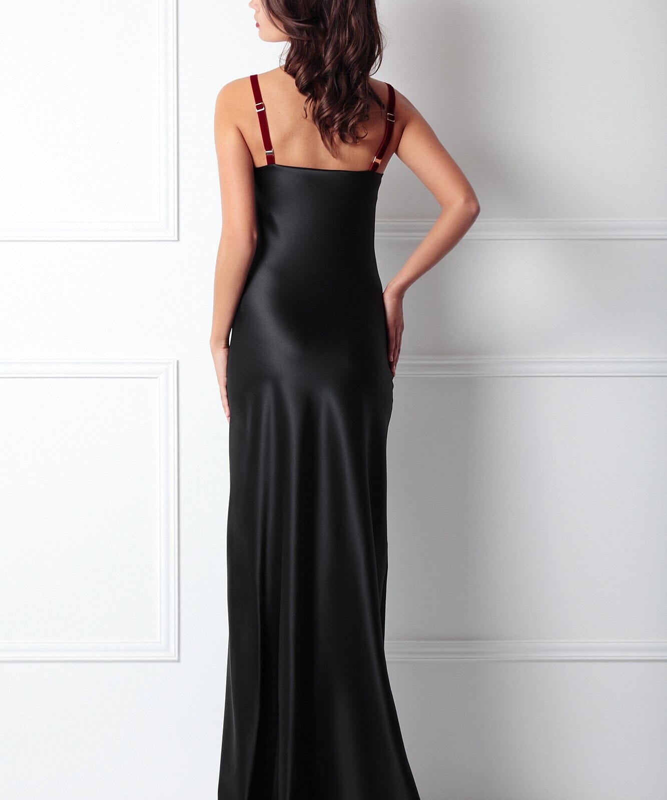  Black Maxi Slip Product SIA Glamoralle