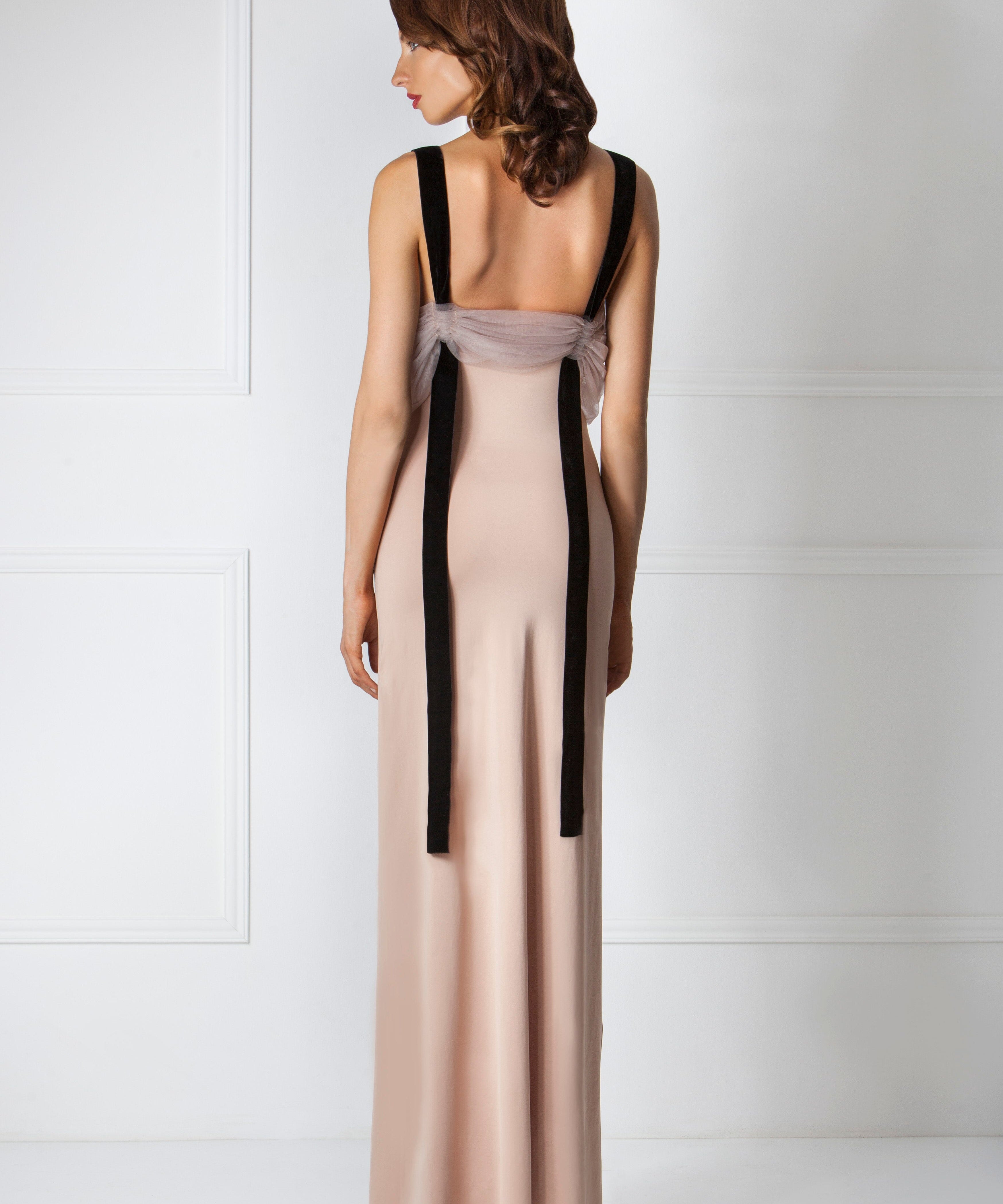  Draped Tulle Dress Product Amoralle