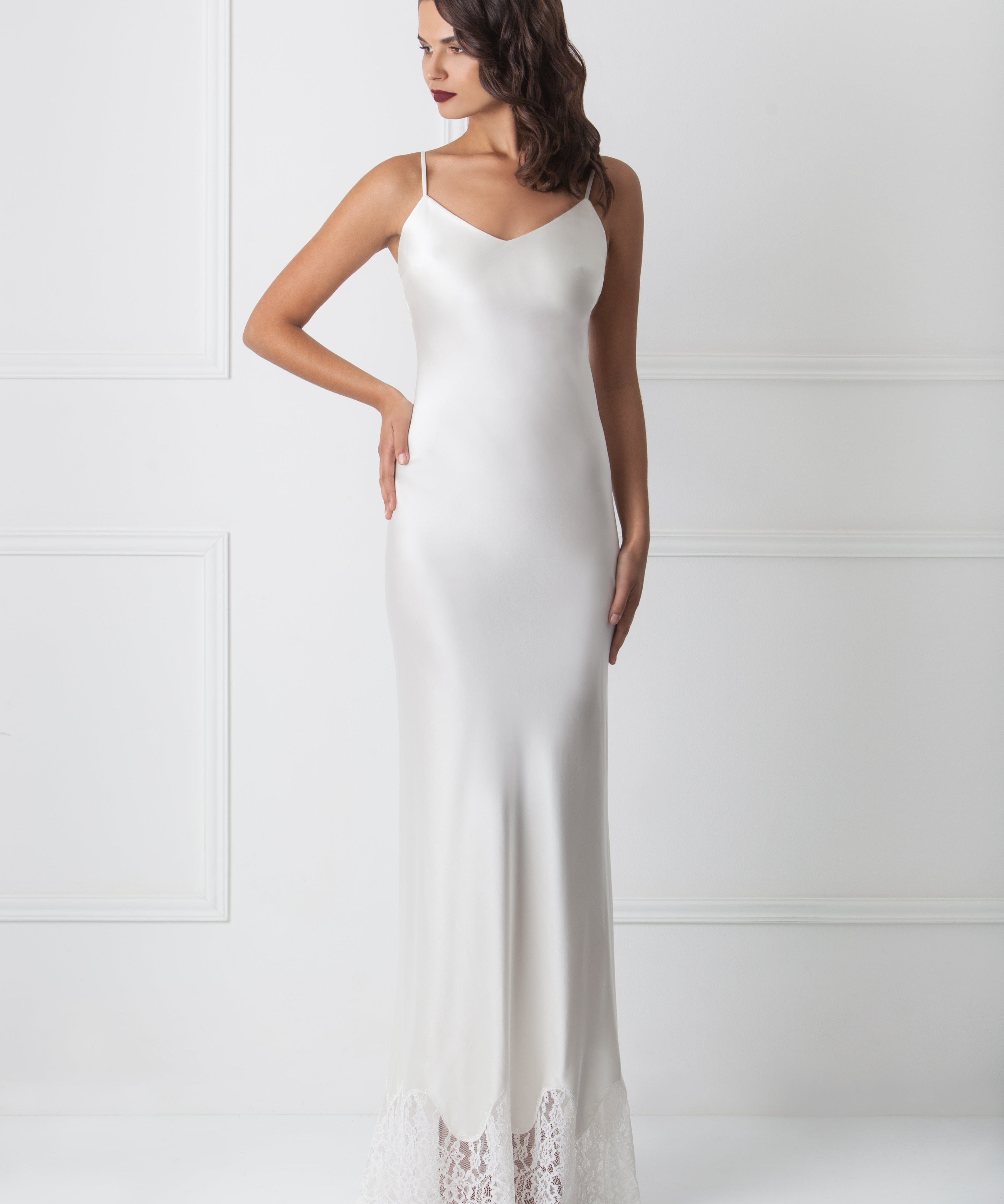  Light Ivory Slip Product Amoralle