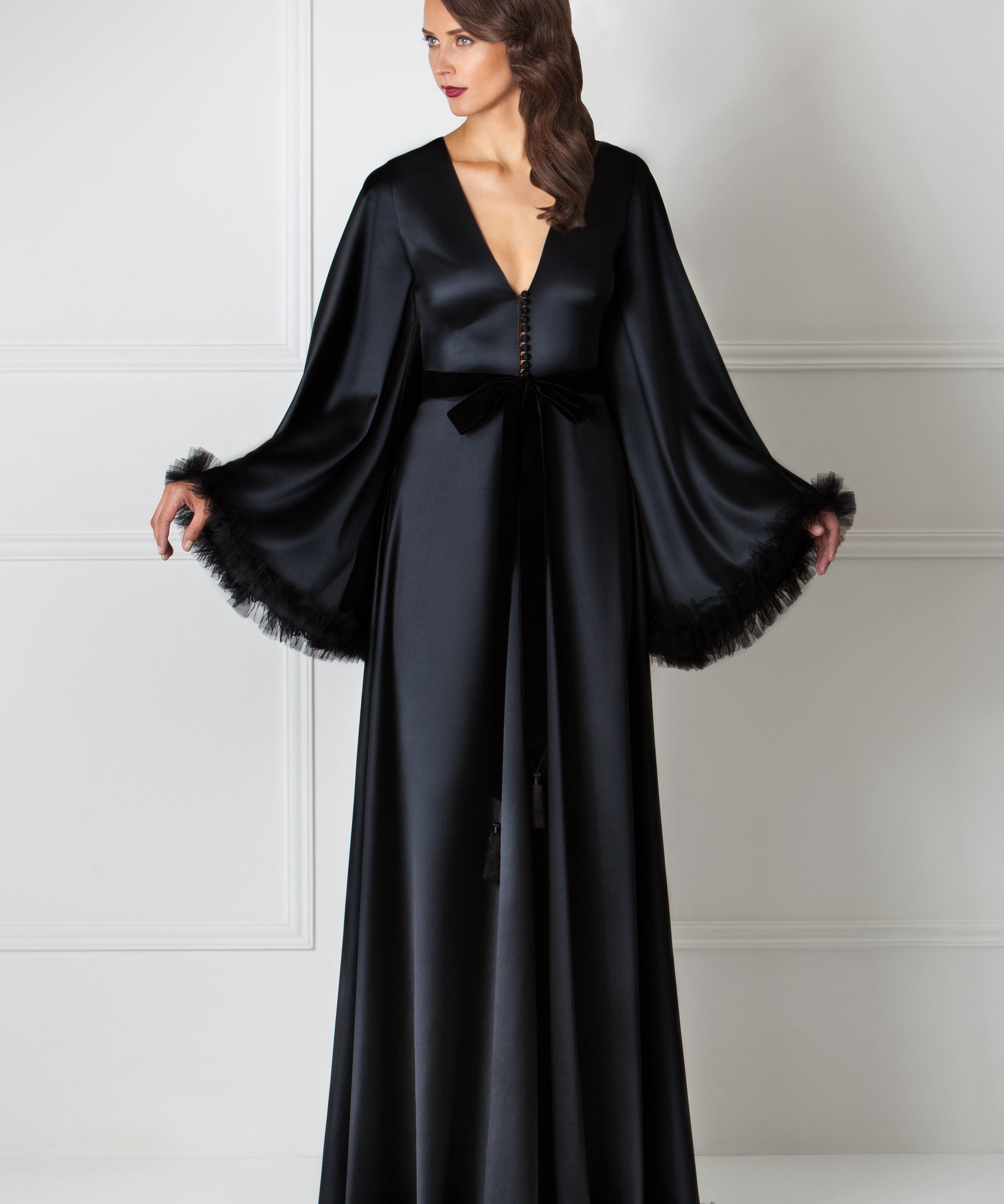  Patrician Silk Robe Amoralle