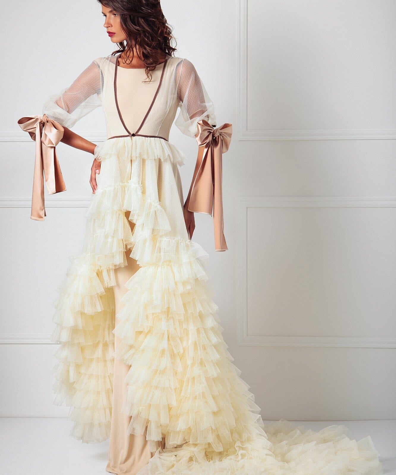  Petal Dusk Robe Light Caramel Amoralle