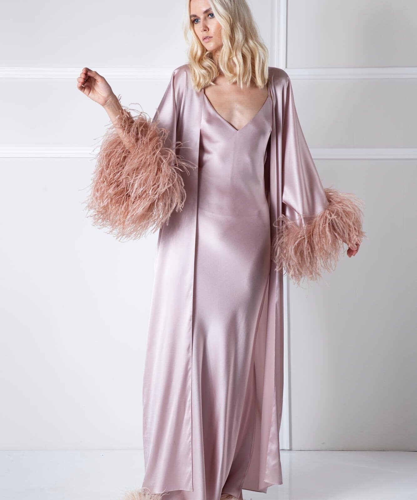  Powder Silk Thalassic Robe Amoralle