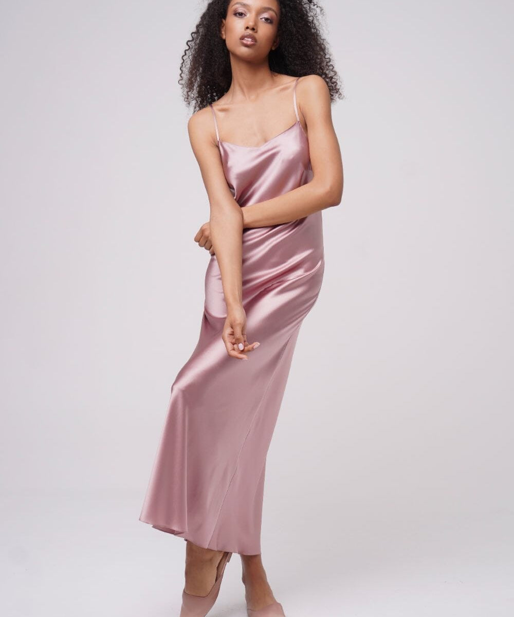  Silk Light Elysian Midi Slip Product SIA Glamoralle