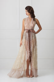 A1-17.S1.CVA Sumptuous lace gown Amoralle